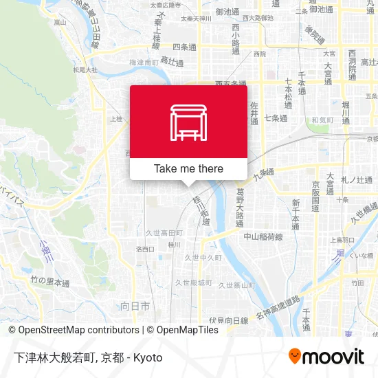 下津林大般若町 map