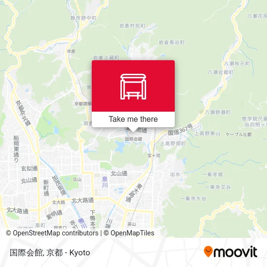 国際会館 map