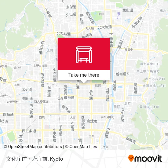 Cultural Agency & Prefectural Office Front map