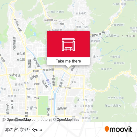 赤の宮 map