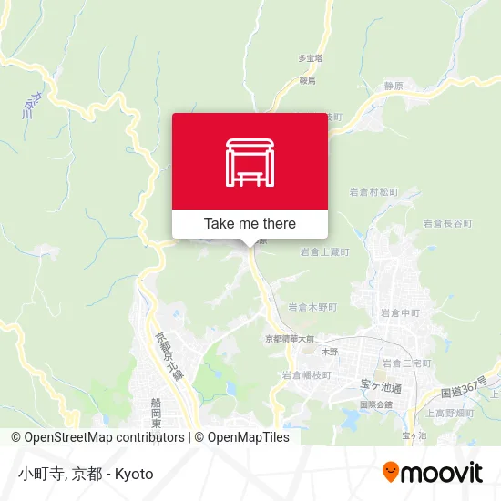 小町寺 map