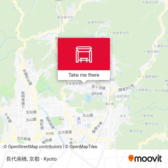 長代南橋 map