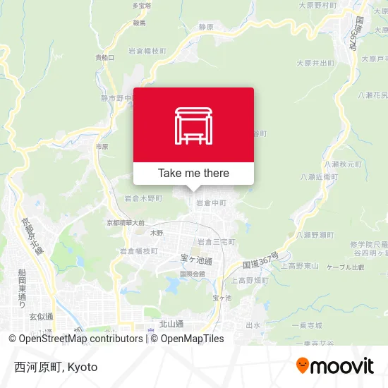 西河原町 map