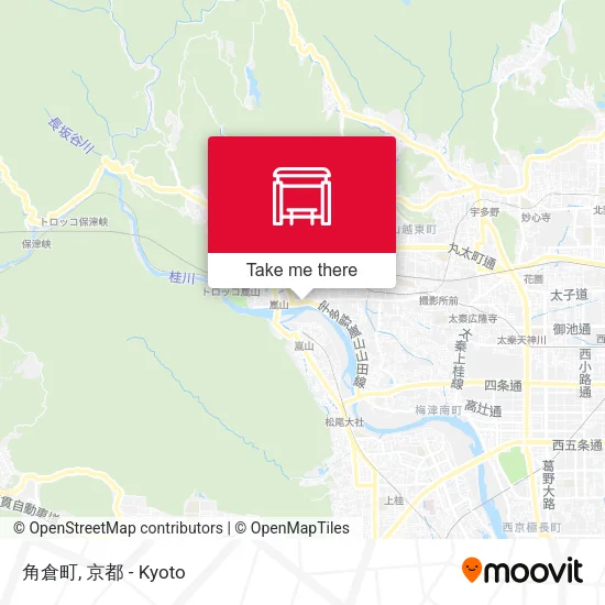 角倉町 map