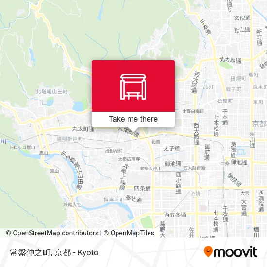 常盤仲之町 map
