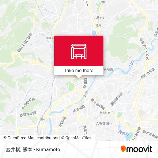 壺井橋 map