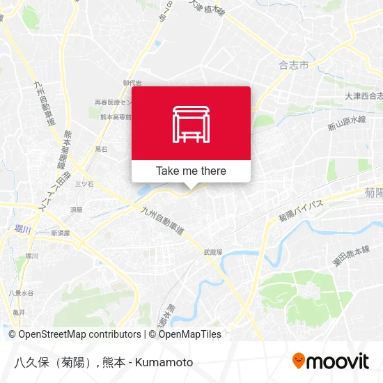 八久保（菊陽） map