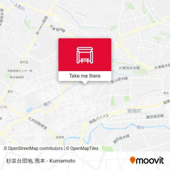 杉並台団地 map