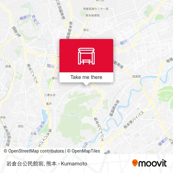 岩倉台公民館前 map