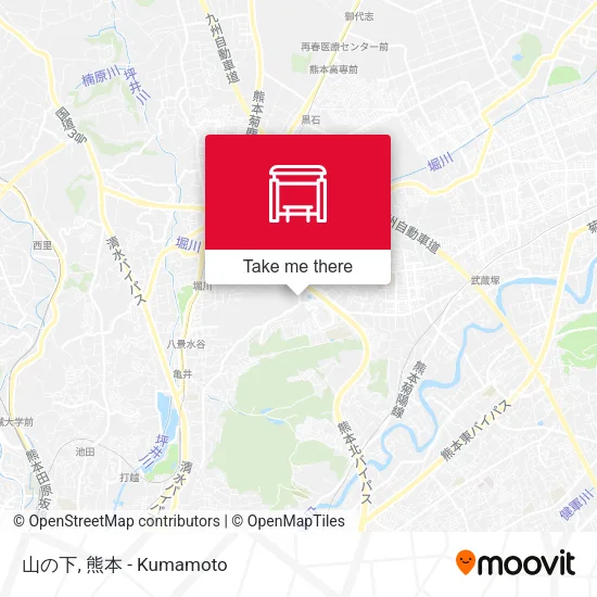 山の下 map