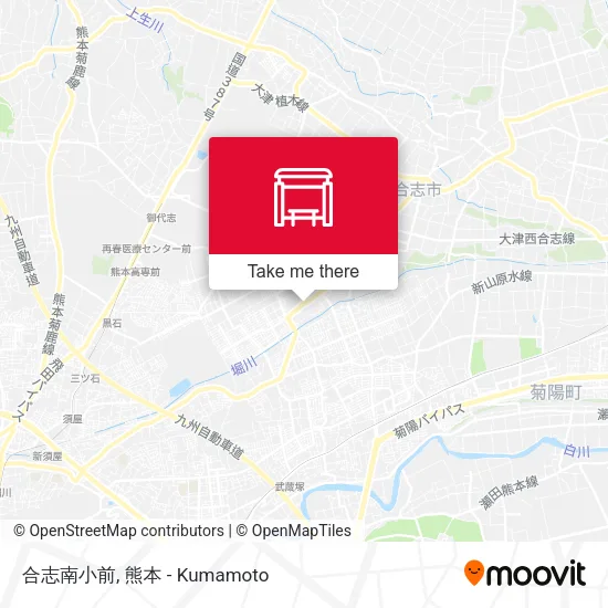 合志南小前 map