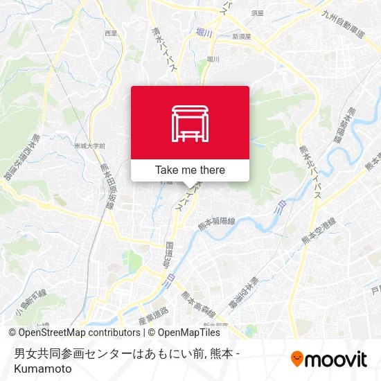 男女共同参画センターはあもにい前 map