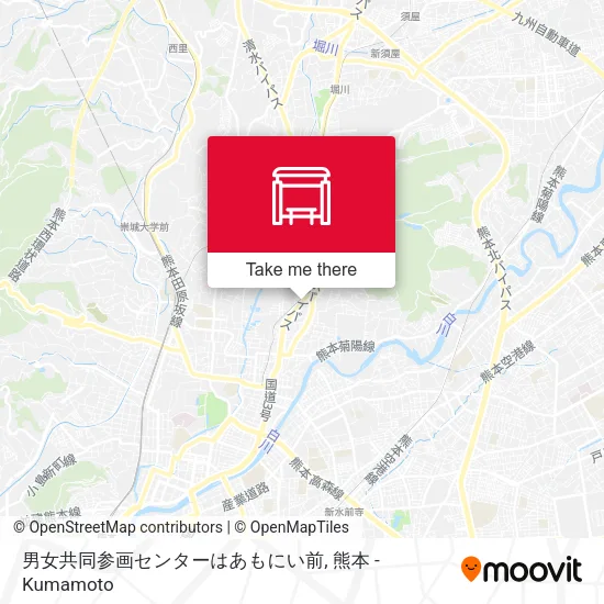 男女共同参画センターはあもにい前 map