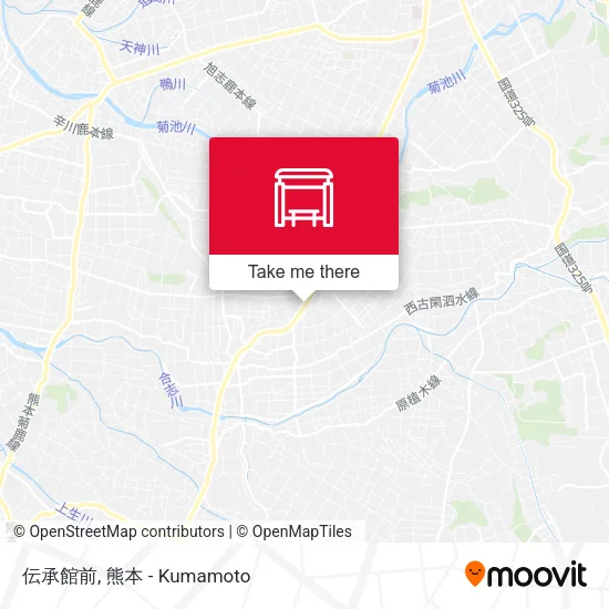 伝承館前 map