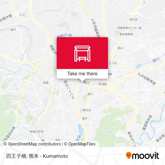 四王子橋 map