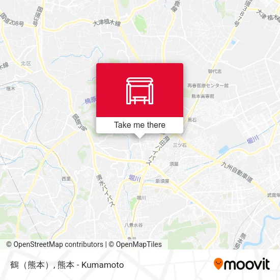 鶴（熊本） map