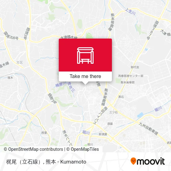 梶尾（立石線） map