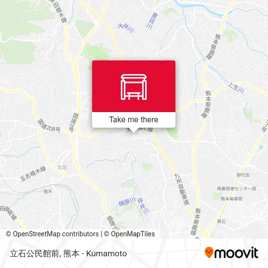 立石公民館前 map