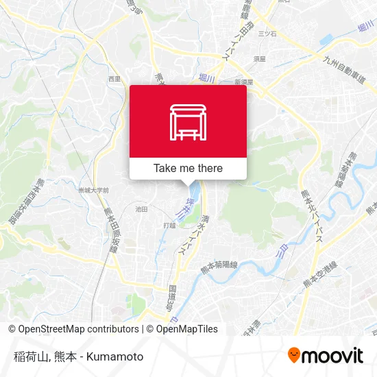 稲荷山 map