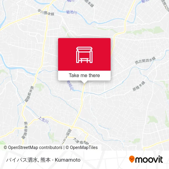 バイパス泗水 map