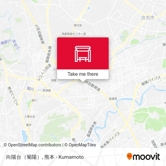 向陽台（菊陽） map