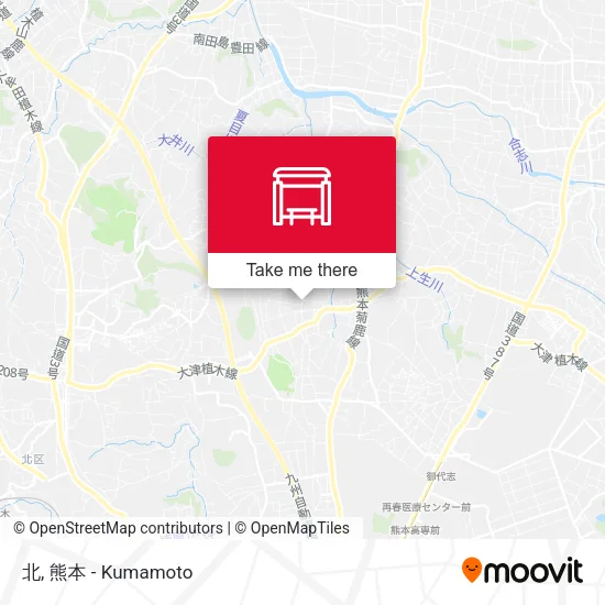 北 map