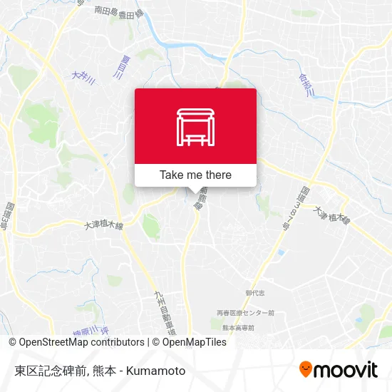 東区記念碑前 map