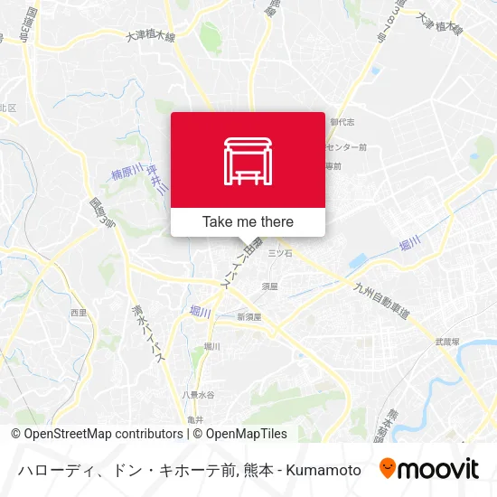 ハローディ、ドン・キホーテ前 map