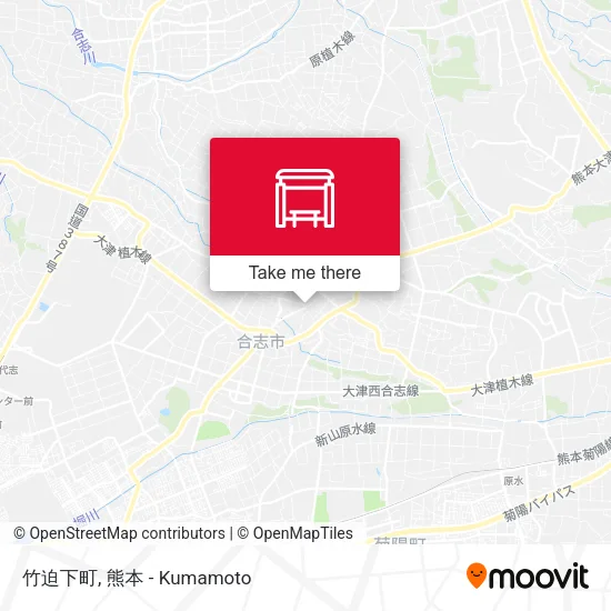 竹迫下町 map