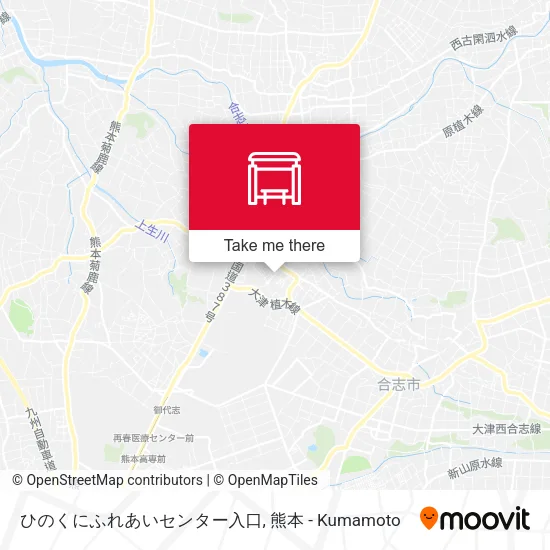 ひのくにふれあいセンター入口 map
