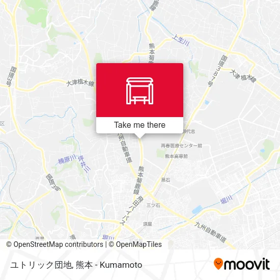 ユトリック団地 map