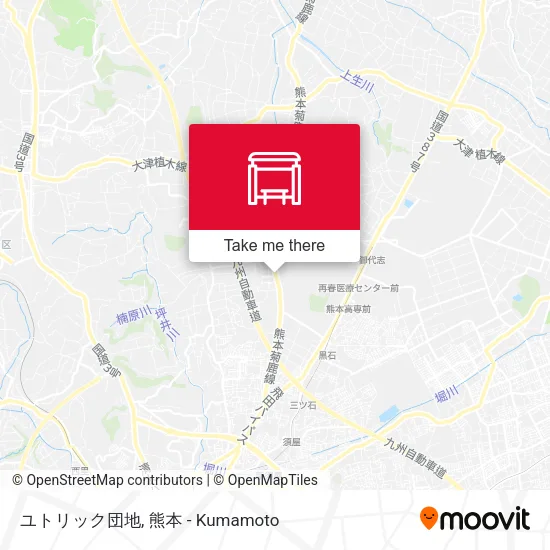 ユトリック団地 map