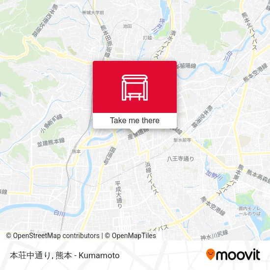 本荘中通り map