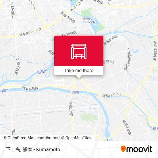 下上島 map