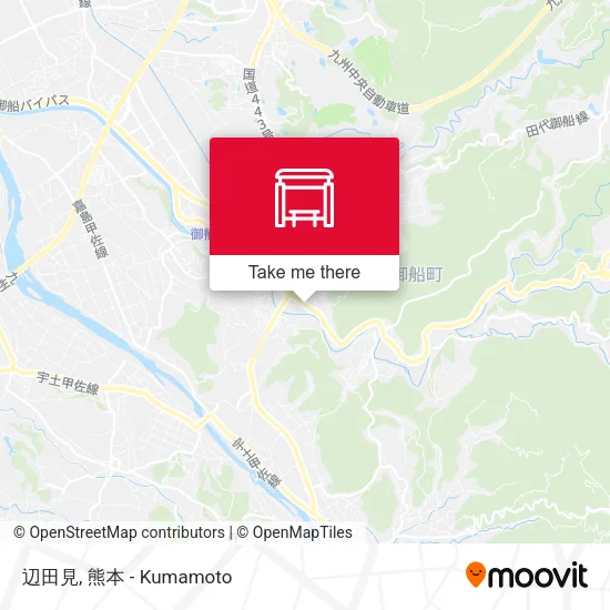 辺田見 map
