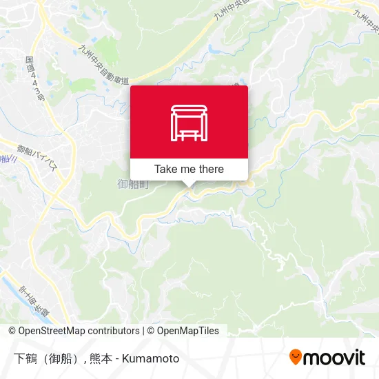 下鶴（御船） map