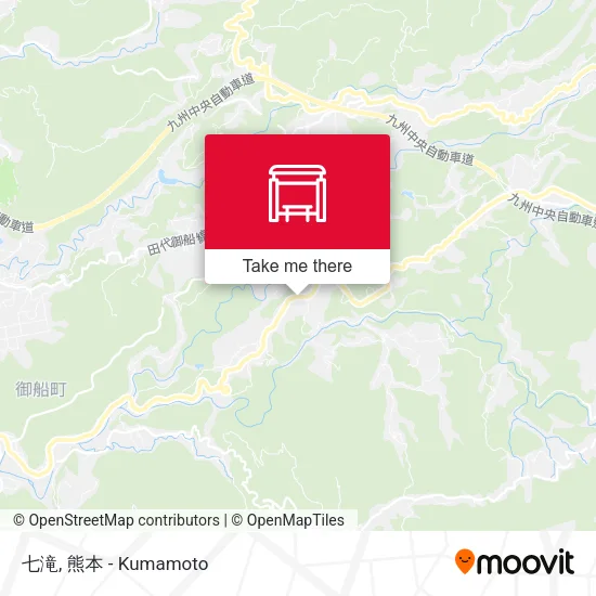 七滝 map