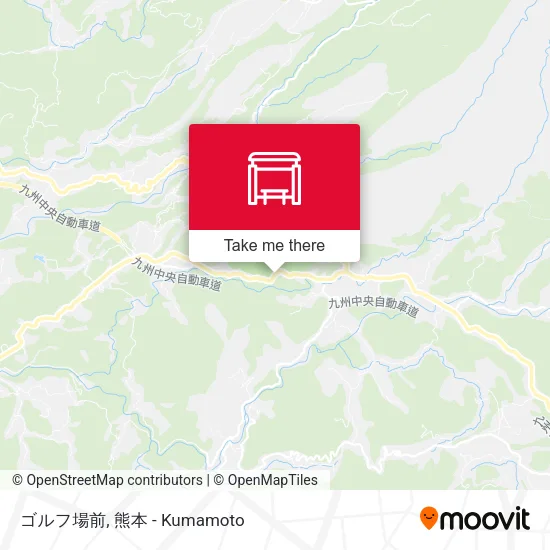 ゴルフ場前 map