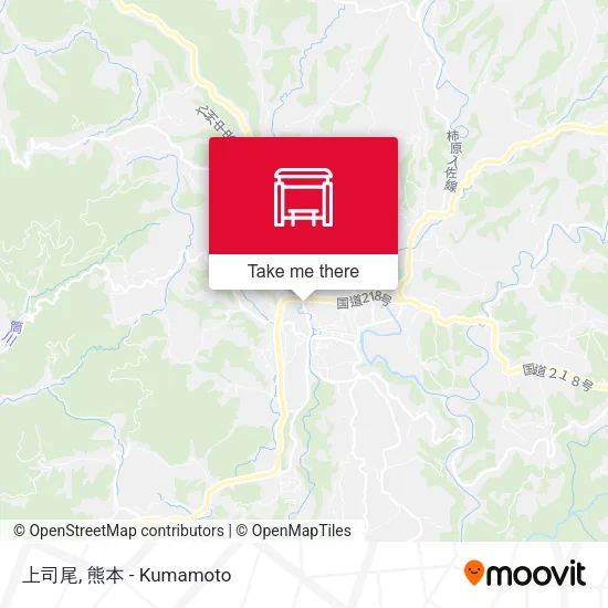 上司尾 map