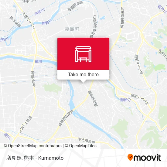 増見鶴 map