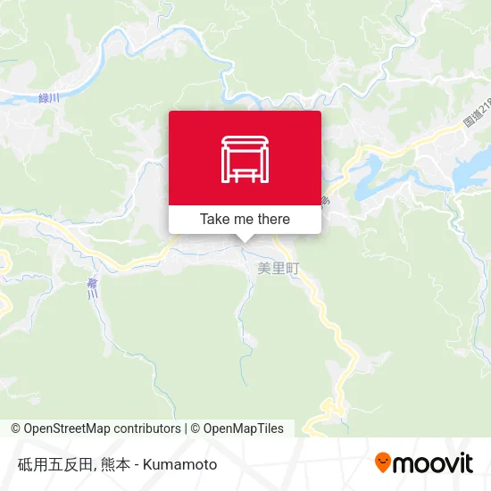 砥用五反田 map