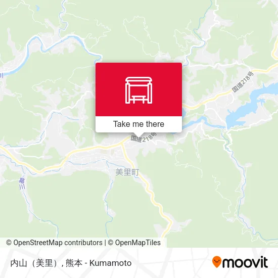 内山（美里） map