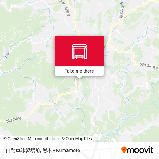 自動車練習場前 map