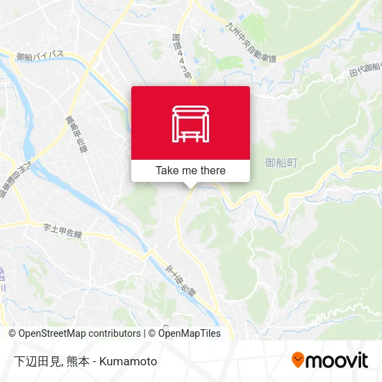 下辺田見 map
