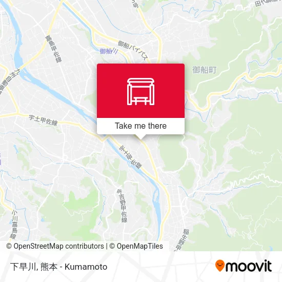 下早川 map