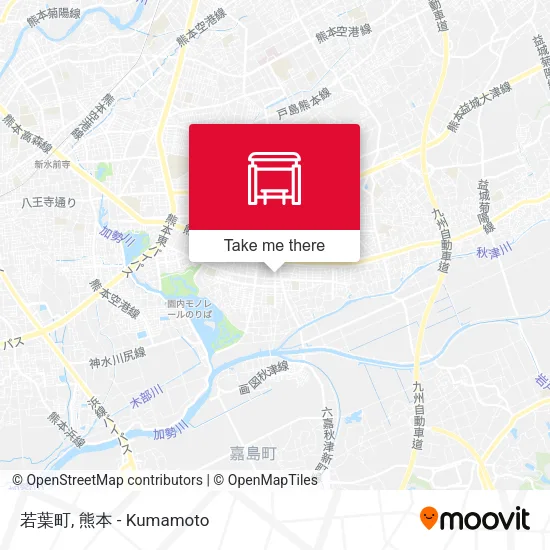 若葉町 map