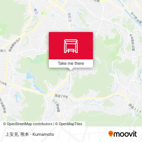 上安見 map