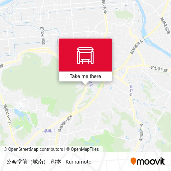 公会堂前（城南） map