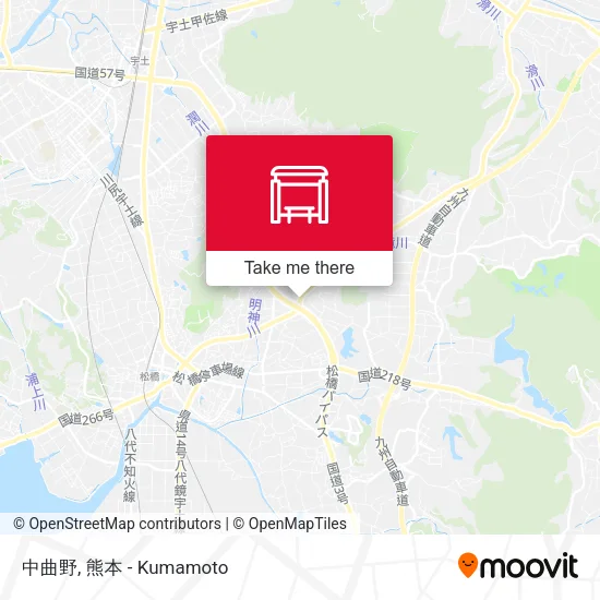 中曲野 map