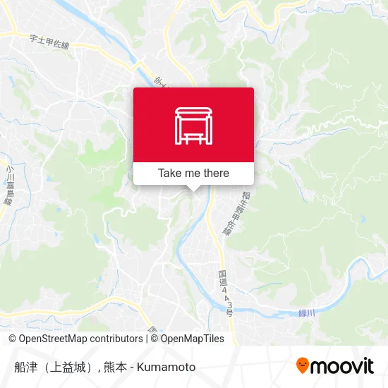 船津（上益城） map